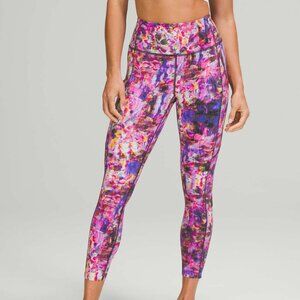 Lululemon SeaWheeze Fast and Free High-Rise - Flash Floral Multi